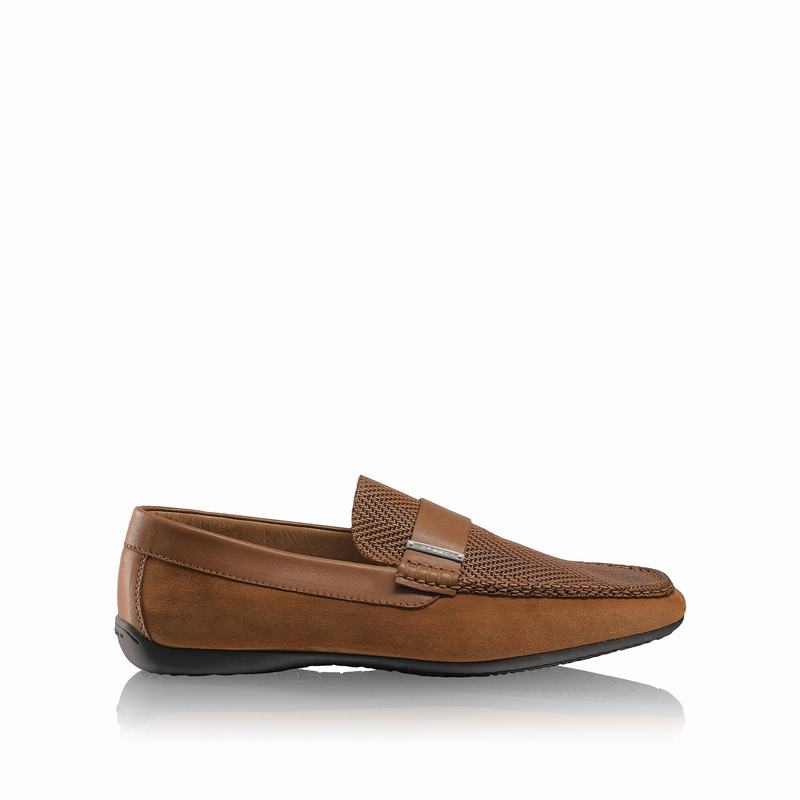 Russell & Bromley Yoga Classic Loafers Men's Brown [ZIG3935EP]